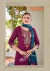 Mausam By Banwery 14KG Rayon With Heavy Embroidery Kurti With Plazo Dupatta Wholesale Market In Surat
